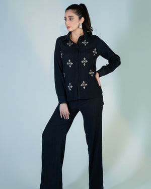 Mosaic Embellished Co-ord Set - Raya Attire