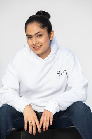 Ivory Pullover Hoodie