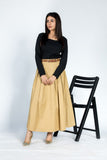 Sand Pleat Skirt