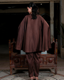 Chocolate Brown Kaftan - Raya Attire