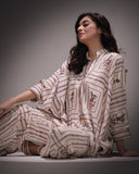Crimson Ceramica Coord Set - Raya Attire