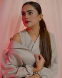 Cosmic Latte Regal Layers - Raya Attire