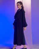 Jet Black Regal Layers - Raya Attire