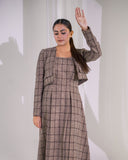 Mocha Oxford Poise - Raya Attire