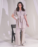 Sculpted Sand Cord Set - Raya Attire