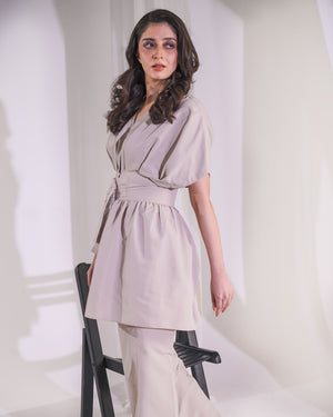 Sculpted Sand Cord Set - Raya Attire