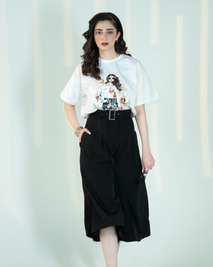 The Illustrated Girl Tee - Raya Attire