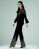 Golden Nights Co-ord Set - Raya Attire