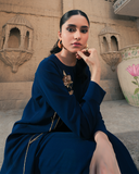 Navy Blue Co-ord Set - Raya Attire