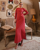 Crimson Terracotta - Raya Attire