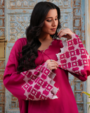 Fuchsia Royal - Raya Attire