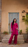 Fuchsia Royal Viscose Silk Set