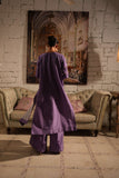 Elegant Lavender Embroidered Dress