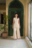 Champagne Silk Scalloped Luxury Set