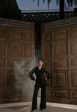 Noir Éclat Adda Luxe Coord Set