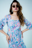 Celeste Bloom Maxi - Raya Attire
