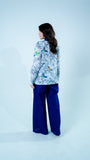 Elara Blue Co-Ord - Raya Attire