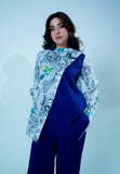 Elara Blue Co-Ord - Raya Attire