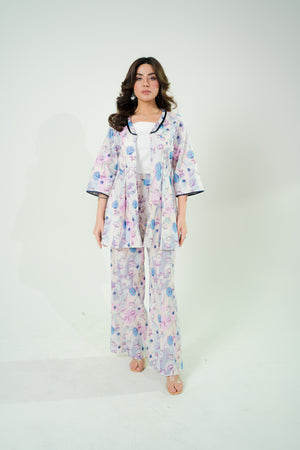 Serene Bloom Co-ord - Raya Attire