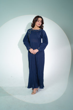 Regal Ruched Dress - Raya Attire