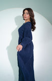 Regal Ruched Dress - Raya Attire