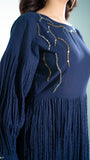 Regal Ruched Dress - Raya Attire