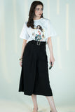 Black Aura Culottes - Raya Attire