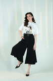 Black Aura Culottes - Raya Attire