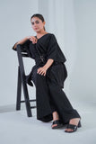 Black Sculpted Coo - rd - Raya Attire