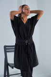Black Sculpted Coo - rd - Raya Attire