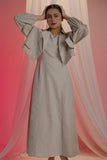 Cosmic Latte Regal Layers - Raya Attire