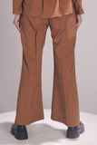 Earthy Brown Noir Cord Set - Raya Attire