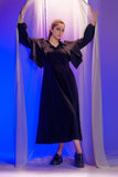 Jet Black Regal Layers - Raya Attire