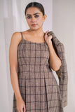 Mocha Oxford Poise - Raya Attire