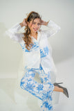 Palmé Bleu Co - ord - Raya Attire
