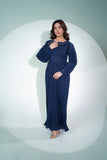 Regal Ruched Dress - Raya Attire