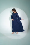 Regal Ruched Dress - Raya Attire