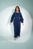 Regal Ruched Dress - Raya Attire