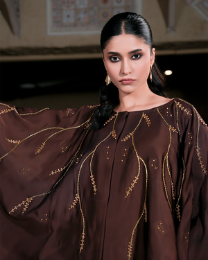 Chocolate Brown Kaftan