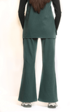 Sleeveless bottle Green Co - ord Set - Raya Attire