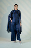 Starry Night Navy Cape - Raya Attire