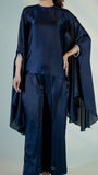 Starry Night Navy Cape - Raya Attire