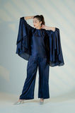 Starry Night Navy Cape - Raya Attire