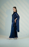 Starry Night Navy Cape - Raya Attire