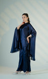 Starry Night Navy Cape - Raya Attire