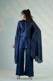 Starry Night Navy Cape - Raya Attire