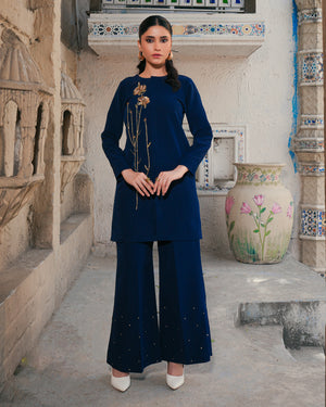 Navy Blue Co-ord Set